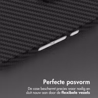 Accezz MagSafe Kevlar Backcover Apple iPhone 16 Pro Max - Zwart