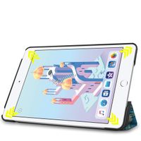 imoshion Design Trifold Bookcase Apple iPad Mini 5 (2019) / Mini 4 (2015) - Green Plant