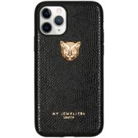 My Jewellery Tiger Softcase Backcover iPhone 11 Pro - Zwart