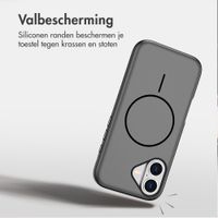 imoshion Color Backcover met Thin MagSafe Ring Apple iPhone 17 - Zwart
