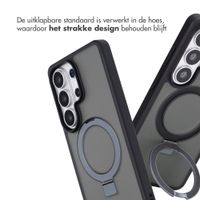 Accezz Ring Stand Backcover met MagSafe Samsung Galaxy S26 Ultra - Zwart