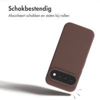 Accezz Liquid Silicone Backcover met MagSafe Google Pixel 11 / 11 Pro / 10 / 10 Pro - New Tea Brown