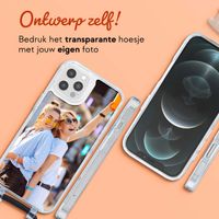 Ontwerp je eigen MagSafe Backcover met afneembaar koord voor de Apple iPhone 12 Pro Max - Transparant