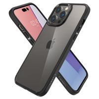 Spigen Crystal Hybrid Backcover iPhone 14 Pro - Zwart