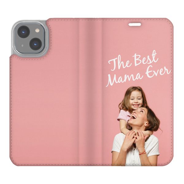 Ontwerp je eigen Apple iPhone 14 gel bookcase hoes