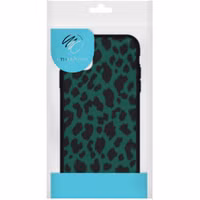 imoshion Design hoesje Apple iPhone 12 (Pro) - Luipaard - Groen / Zwart