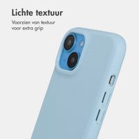 imoshion Texture Backcover Apple iPhone 14 / 13 - Lichtblauw