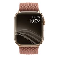 Uniq Aspen Braided bandje Apple Watch Series 1 t/m 11 / SE / Ultra (44/45/46/49 mm) - Grapefruit Pink