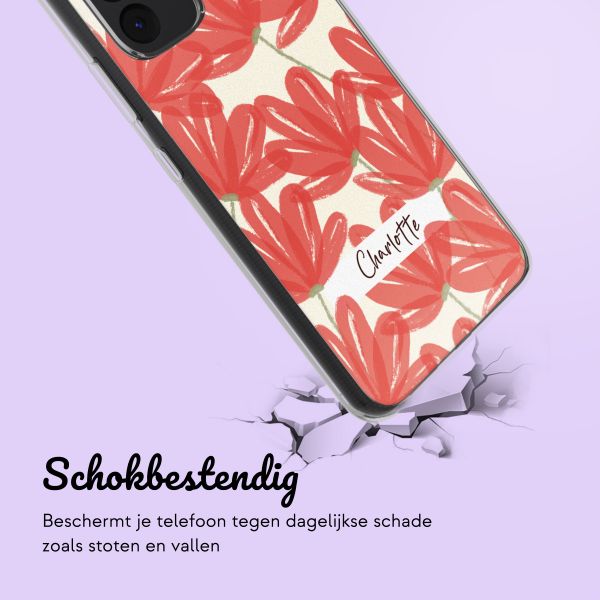 Hoesje met eigen foto en/of tekst Samsung Galaxy A53 - Bloemen