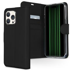Accezz Wallet Softcase Bookcase Apple iPhone 15 Pro Max - Zwart