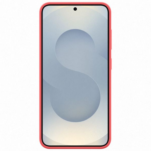 Samsung Originele Silicone Backcover Samsung Galaxy S25 - Rood