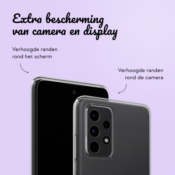 Hoesje met eigen foto en/of tekst Samsung Galaxy A52(s) (5G/4G) - Sierlijk hartje