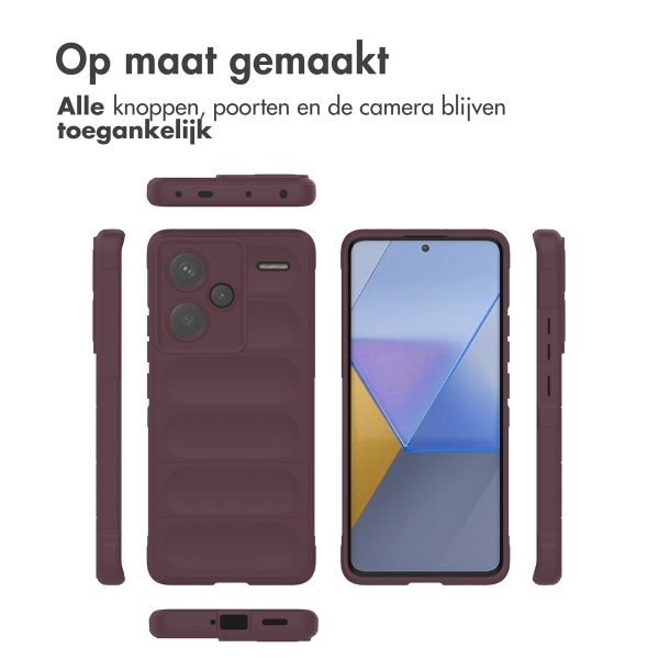 imoshion EasyGrip Backcover Xiaomi Redmi Note 13 Pro Plus (5G) - Aubergine