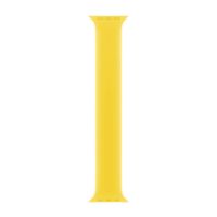 Apple Siliconen solobandje Apple Watch | 44/45/46/49 mm - Maat 12 - Canary Yellow