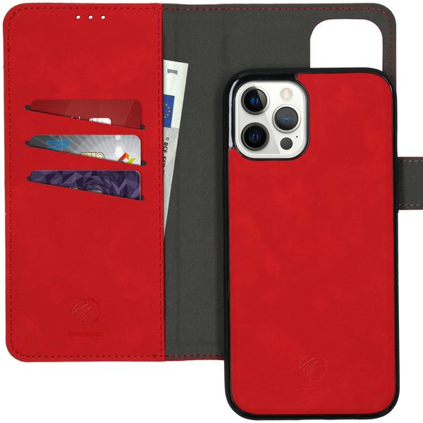 imoshion Uitneembare 2-in-1 Luxe Bookcase iPhone 12 Pro Max - Rood