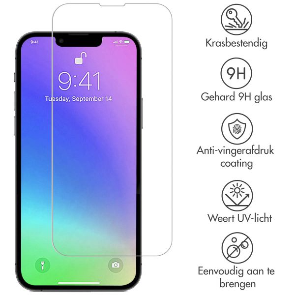 Selencia Gehard Glas Screenprotector iPhone 13 Mini