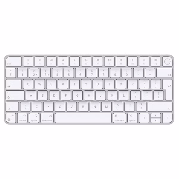 Apple Magic Keyboard met Touch ID - Draadloos toetsenbord - QWERTY / NL - Lightning - Wit