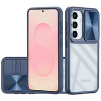 imoshion Camslider Backcover Samsung Galaxy S25 - Donkerblauw