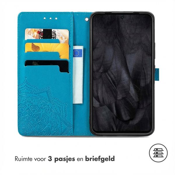 imoshion Mandala Bookcase Google Pixel 8 Pro - Turquoise