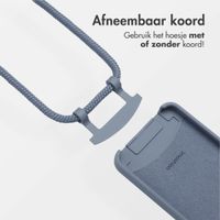 imoshion Color Backcover met afneembaar koord MagSafe Samsung Galaxy S24 / S25 - Ash Blue