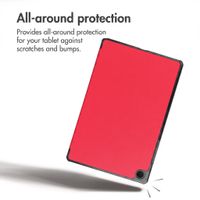 imoshion Trifold Book Case Samsung Galaxy Tab A11 Plus - Red