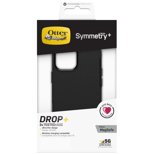 OtterBox Symmetry Backcover MagSafe iPhone 13 Mini - Zwart