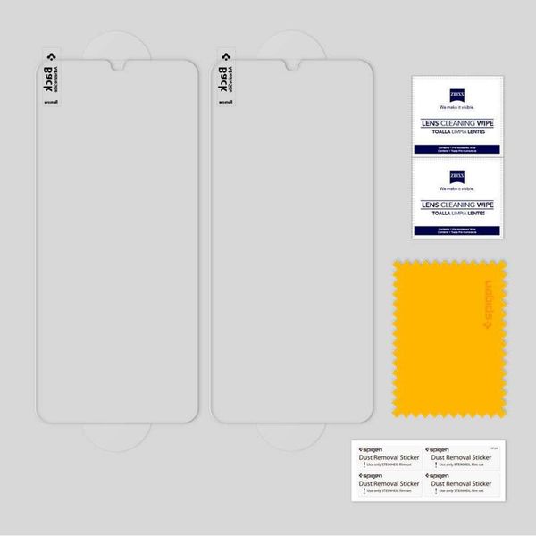 Spigen GLAStR Screenprotector Duo Pack Xiaomi Redmi Note 8 Pro