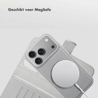 Accezz Edge Uitneembare Bookcase met MagSafe Apple iPhone 18 Pro / 17 Pro - Grijs