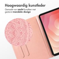 imoshion Mandala Bookcase Samsung Galaxy Tab S11 Ultra - Rose Gold