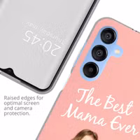 Ontwerp je eigen gel hoesje Samsung Galaxy A16 - Transparant