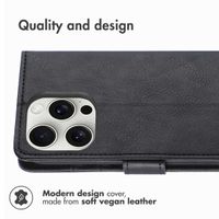 imoshion Luxury Bookcase Apple iPhone 16 Pro - Black