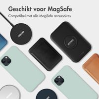 Accezz Liquid Silicone Backcover met MagSafe Apple iPhone 15 Pro Max - Sky Blue