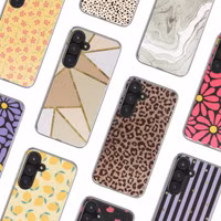 imoshion Design hoesje Samsung Galaxy S24 FE - Graphic Beige