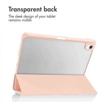 imoshion Trifold Hard Case Book Cover Apple iPad Air 11 inch (2026) M4 / (2025) M3 / (2024) M2 / Air 5 (2022) / Air 4 (2020) - Pink