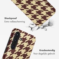 Selencia Vivid Backcover Samsung Galaxy S25 - Pied-de-Poule