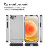 imoshion Backcover met pasjeshouder iPhone 16e - Grijs