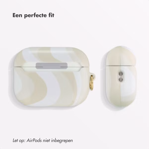 Selencia Vivid Case Apple AirPods Pro 3 - Desert Waves Beige