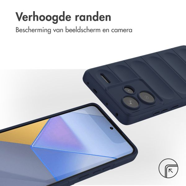 imoshion EasyGrip Backcover Xiaomi Redmi Note 13 Pro Plus (5G) - Donkerblauw