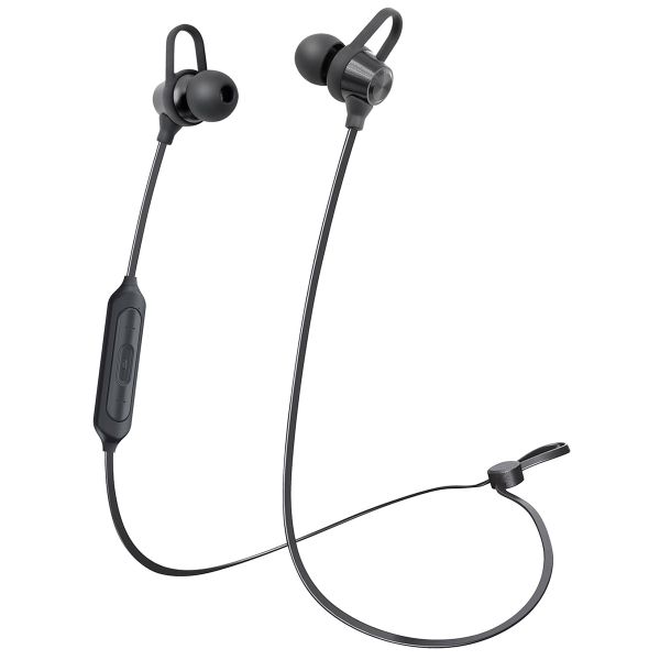 XQISIT In-ear headset Bluetooth - Draadloze oordopjes met GoFit - Zwart