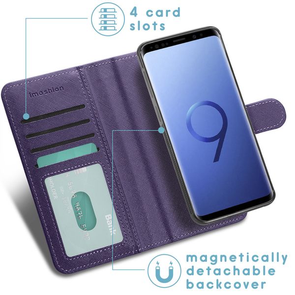 imoshion Luxe Portemonnee Samsung Galaxy S9 - Paars