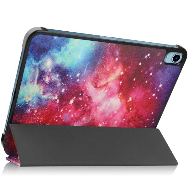 imoshion Design Trifold Case Apple iPad 11 (2025) 11 inch A16 / iPad 10 (2022) 10.9 inch - Space