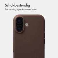 imoshion Texture Backcover Apple iPhone 17 - Donkerbruin