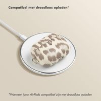 Selencia Sabi Case Apple AirPods Pro / Pro 2 - Panterprint - Soft Ivory