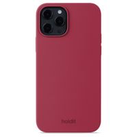 Holdit Silicone Case Apple iPhone 12 (Pro) - Red Velvet
