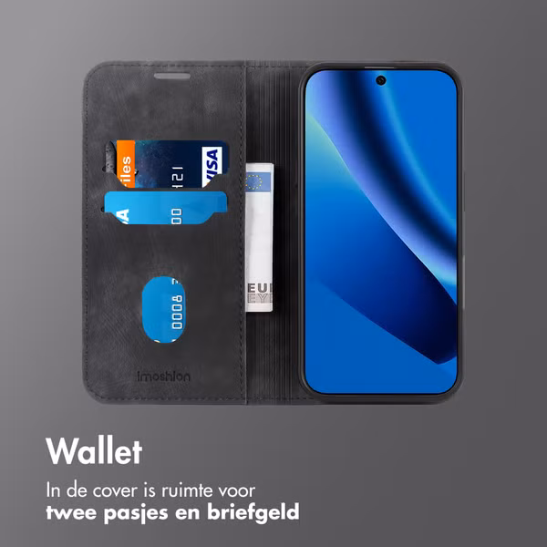 imoshion Slim Bookcase Google Pixel 10a - Zwart