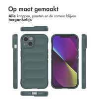 imoshion EasyGrip Backcover Apple iPhone 14 - Donkergroen