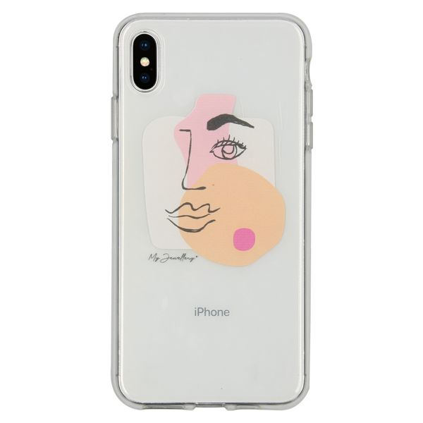 My Jewellery Design Backcover iPhone Xs Max - Face Transparent