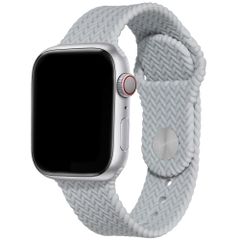 imoshion Siliconen geweven bandje Apple Watch | 38/40/41/42 mm - Grijs