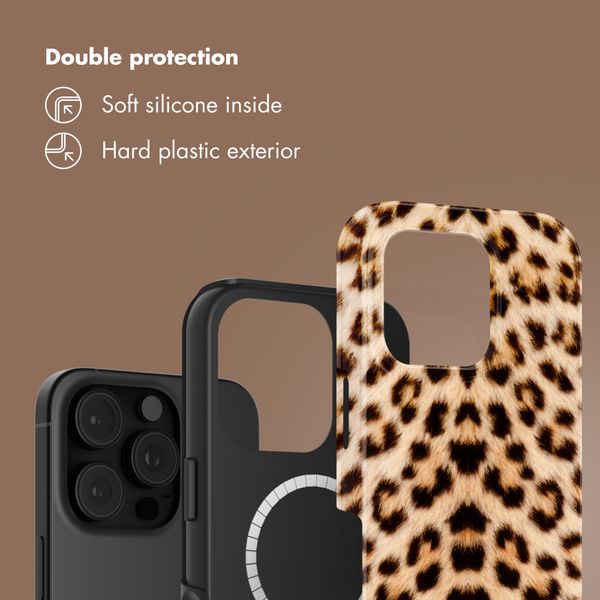Selencia Vivid Backcover met MagSafe Apple iPhone 16 Pro - Wild Leo