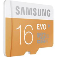 Samsung 16GB EVO Plus microSDHC geheugenkaart klasse 10 + adapter